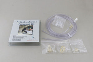 Rodent Anesthesia Face-Masks Kits - S, M, L, XL w/ Ports, Tubing & Adapters